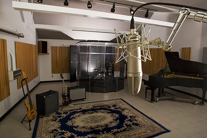 Studio A Live Tracking Room