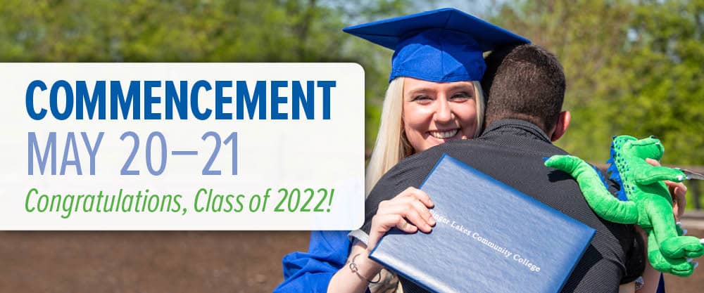 Commencement May 20-21. Congratulations, Class of 2022!