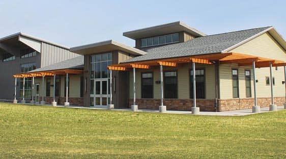 Exterior of FLCC's Viticulture and Wine Center