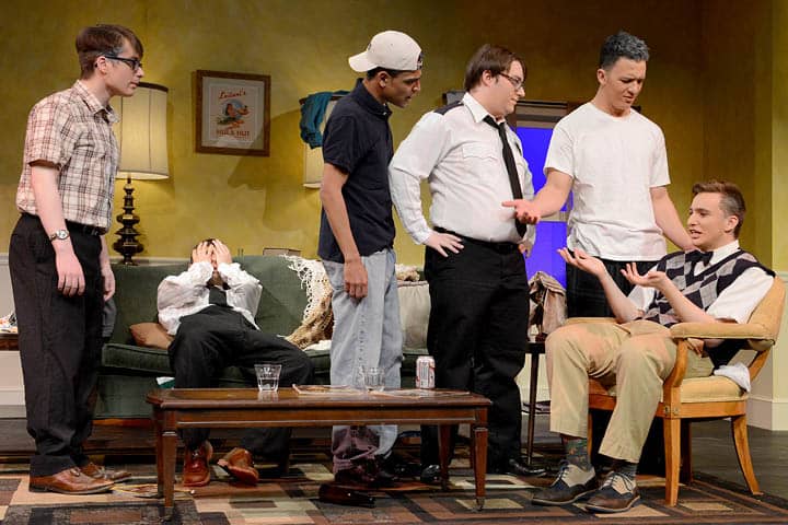 FLCC student performance of Odd Couple (2018)
